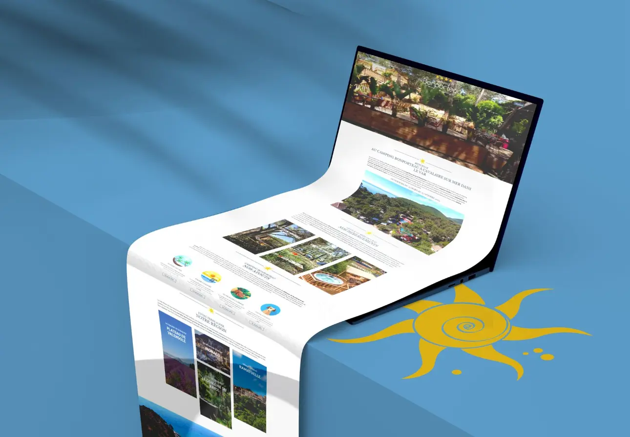 site Bonporteau camping ****